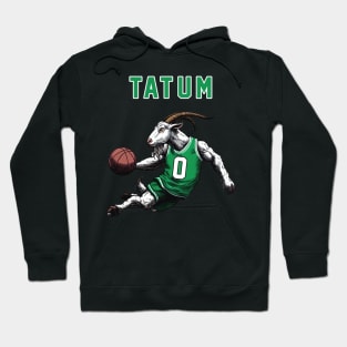 Jayson Tatum Goat Boston Celtics basketball Hoodie